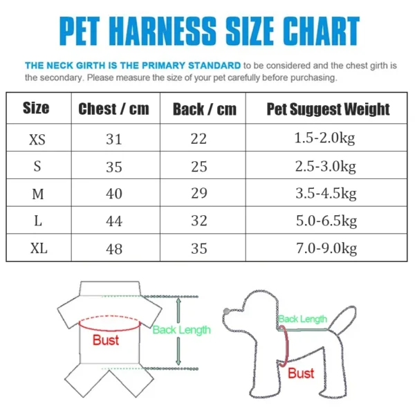 Dog Jumpsuits Clothing for Small Medium Large Dogs Pajamas Fleece Pet Clothes Puppy Cat Costume Coat Jacket Chihuahua Yorkshire - Image 7