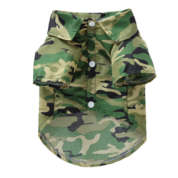 Casual Breathable Thin Pet Puppy Clothes Spring and Summer Fruit Style Twisted Button Shirt Pet Clothing - Image 10